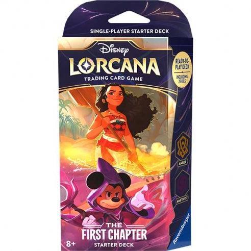 Disney Lorcana The First Chapter Amber Amethyst Starter Deck (ENG)