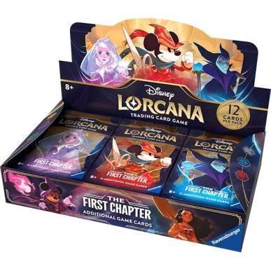 Disney Lorcana The First Chapter Booster Boxk Display da 24 ENG Reprint 12/23