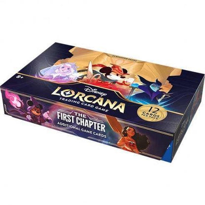 Disney Lorcana The First Chapter Booster Boxk Display da 24 ENG Reprint 12/23