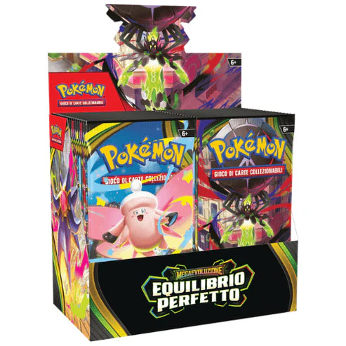 Pokémon Equilibrio Perfetto Case Sigillato di 6x Display Box da 36 Buste ITA The Pokèmon Company