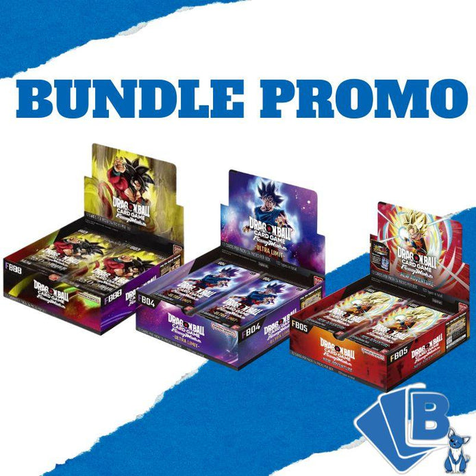 Dragon Ball Fusion World FB03 + FB04 + FB05 Super Bundle ENG