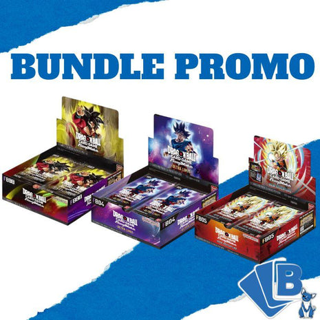 Dragon Ball Fusion World FB03 + FB04 + FB05 Super Bundle ENG