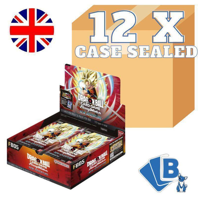 Dragon Ball Fusion World FB05 New Adventure Box Eng - Case 12 Box