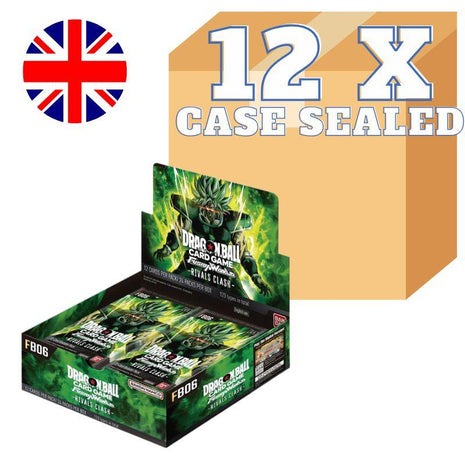 Dragon Ball Fusion World FB06 Rivals Clash Case 12 Box ENG