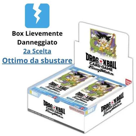 Dragon Ball Fusion World Manga Booster Pack 01 SB01 - Lievemente Danneggiato