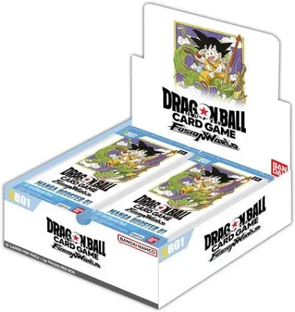 Dragon Ball Fusion World Manga Booster Pack 01 SB01 - Lievemente Danneggiato