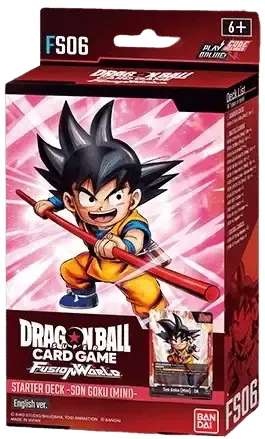 Dragon Ball Fusion World Starter Deck FS06 Goku Mini Eng
