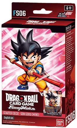 Dragon Ball Fusion World Starter Deck FS06 Goku Mini Eng