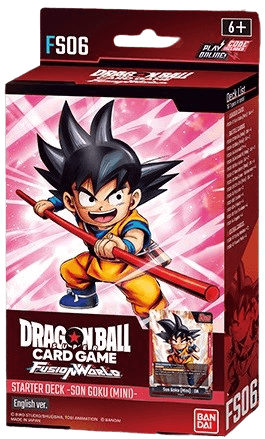 Dragon Ball Fusion World Starter Deck FS06 Goku Mini Eng -