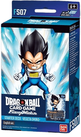 Dragon Ball Fusion World Starter Deck FS07 Vegeta Mini Eng