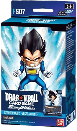 Dragon Ball Fusion World Starter Deck FS07 Vegeta Mini Eng -