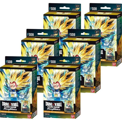 Dragon Ball Starter Deck FS08 Vegeta Mini Super Saiyan 3 Eng - DISPLAY 6X