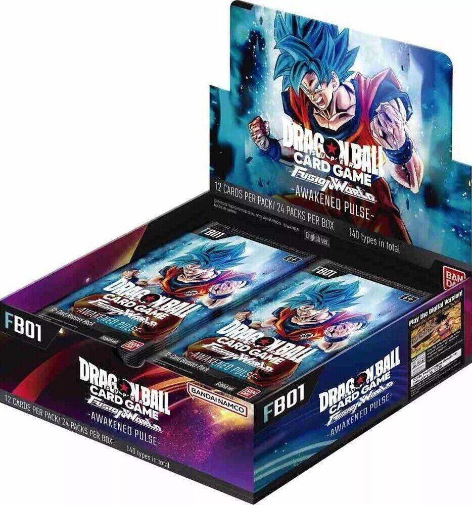 Dragon Ball Super Card Game Fusion World 01 Awakened Pulse Box FB01