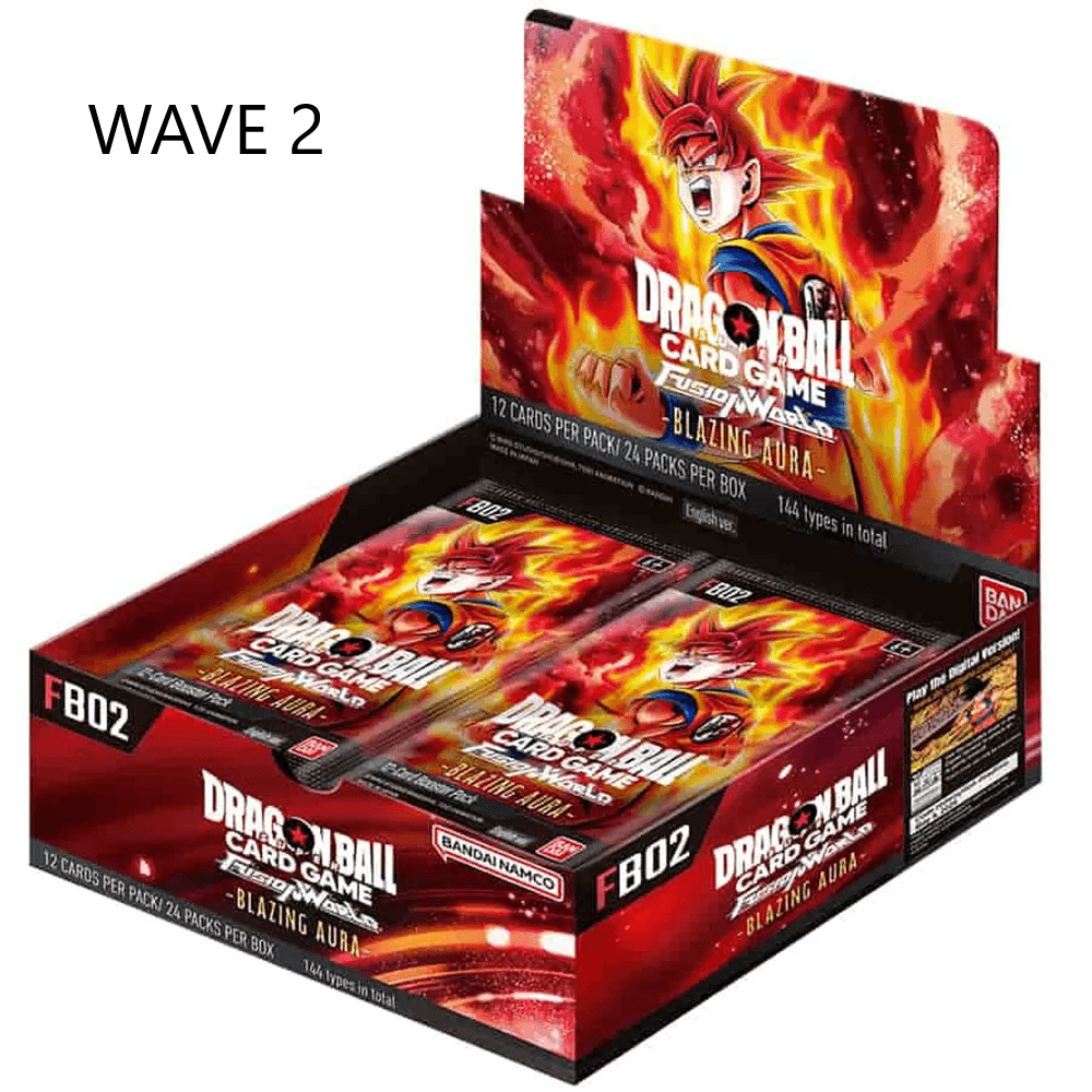Dragon Ball Super Card Game Fusion World 02 Box FB02 Eng WAVE 2 -