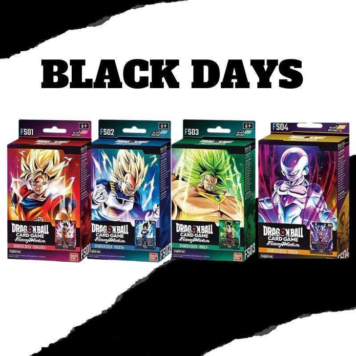 Dragon Ball Super Card Game Fusion World Starter Deck Bundle FS1 - FS4