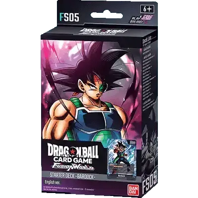 Dragon Ball Super Card Game Fusion World Starter Deck FS05 Bardock Eng