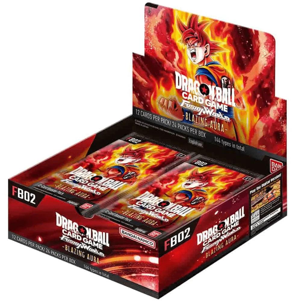 Dragon Ball Super Fusion World Blazing Aura Box FB02 Eng CASE 12 BOX -