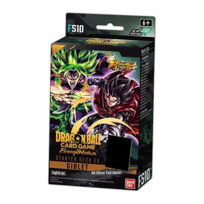 Dragon Ball Super Fusion World FS09 + FS10 Shallot Giblet Bundle Starter EX Deck ENG