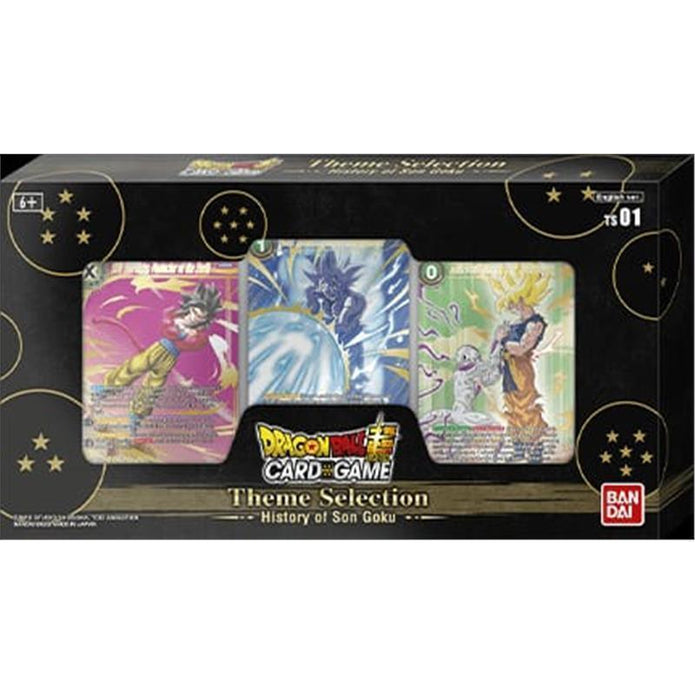 Dragon Ball Super TCG Theme Selection - History of Son Goku / Vegeta