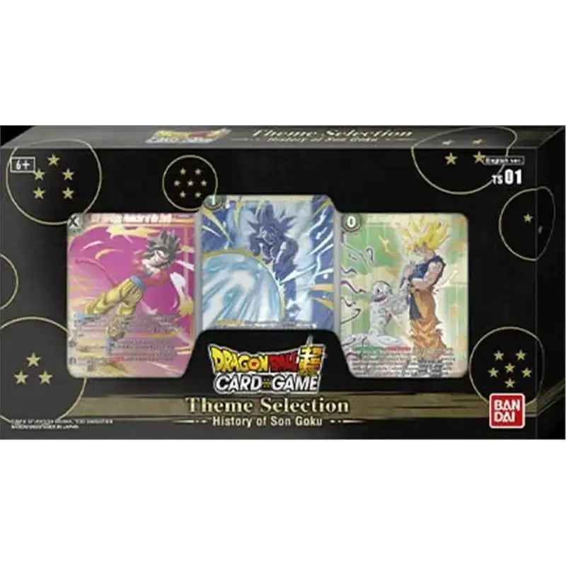 Dragon Ball Super TCG Theme Selection - History of Son Goku / Vegeta