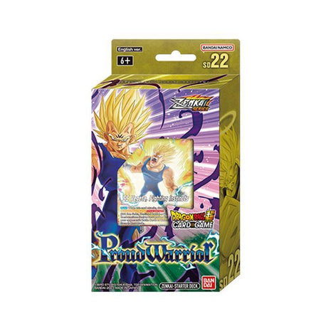 Dragon Ball Super Zenkai Series Starter Deck Proud Warrior SD22