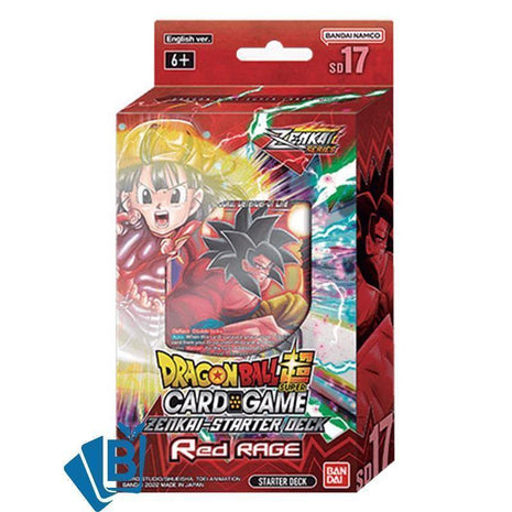 Dragon Ball Super Zenkai Series Starter Deck Red Rage (SD17)