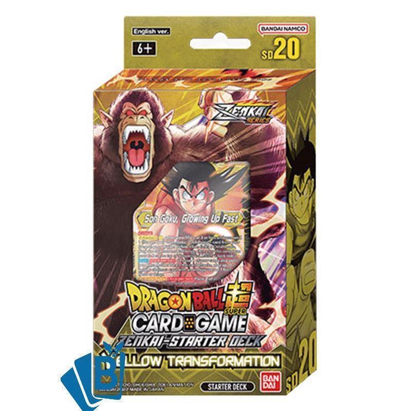 Dragon Ball Super Zenkai Series Starter Deck Yellow Transformation SD20 -