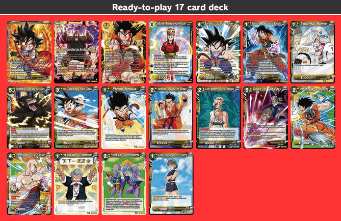 Dragon Ball Super Zenkai Series Starter Deck Yellow Transformation SD20