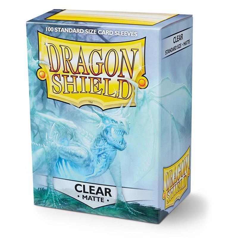 Dragon Shield - Conf. 100 Sleeves Standard Matte Clear Matte -