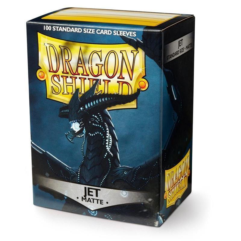 Dragon Shield - Conf. 100 Sleeves Standard Matte JET AT-11021 -