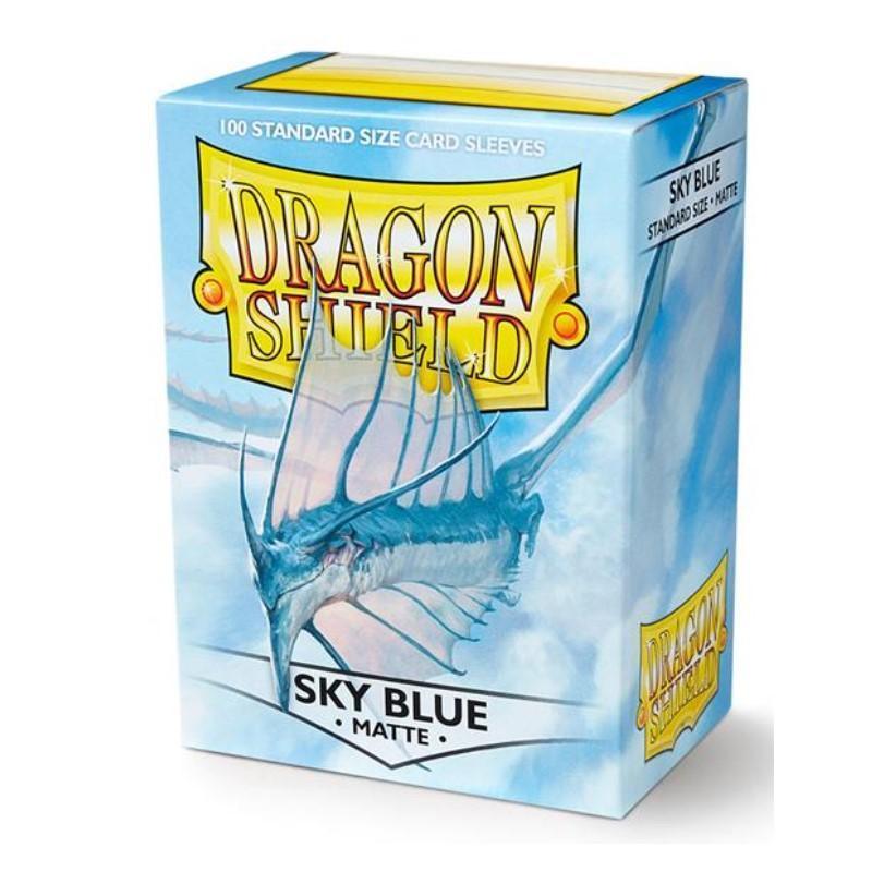 Dragon Shield - Conf. 100 Sleeves Standard Matte SKY BLUE AT-11019