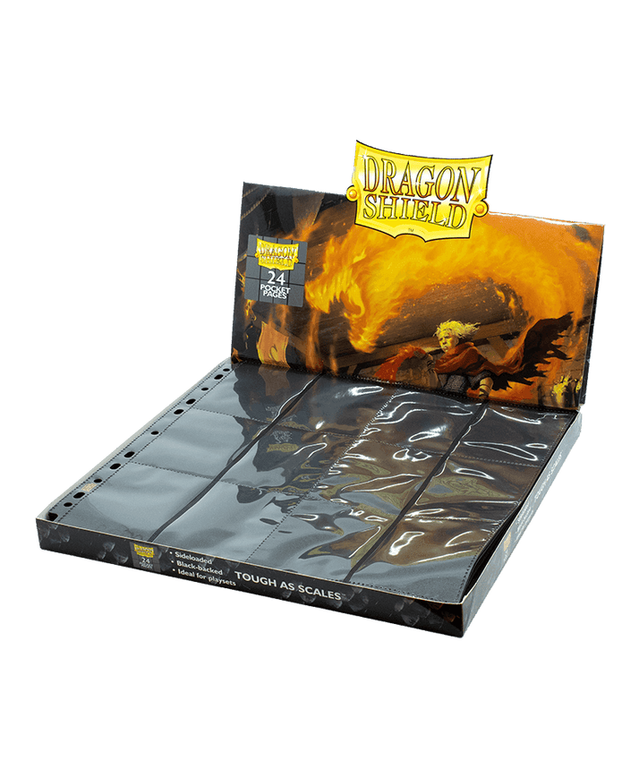 Dragon Shield - Foglio 24-Pocket Pages Clear (lucido)