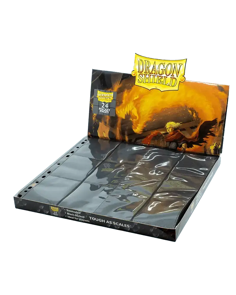 Dragon Shield - Foglio 24-Pocket Pages Clear (lucido)