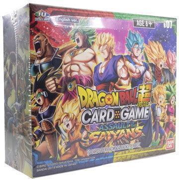 Dragonball Box BT7 Assault of the Saiyans ENG - Box 24 bustine Inglese -