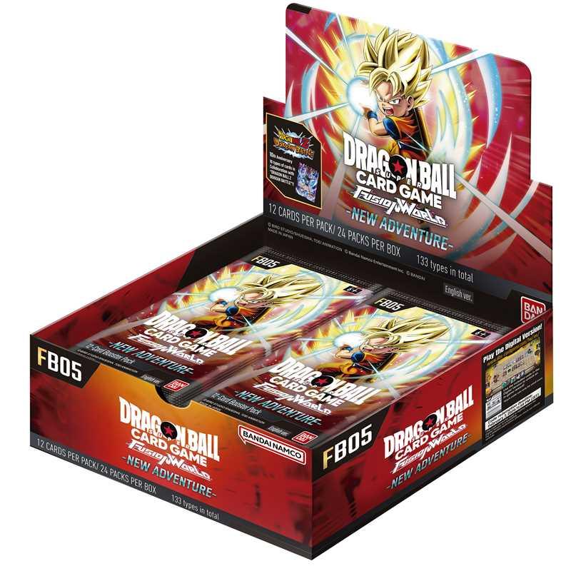 Dragon Ball Fusion World FB05 New Adventure Box Eng - Case 12 Box