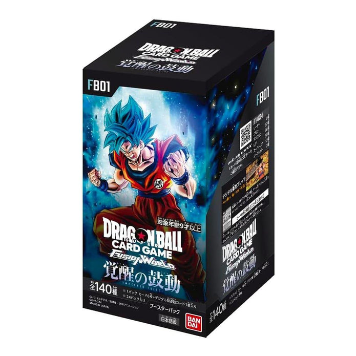 Dragonball Fusion World FB01 Awakened Pulse Box 24 Buste JAP