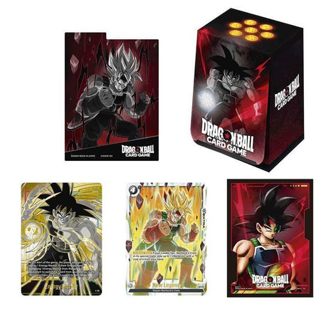 Dragonball Fusion World Official Card Case and Card Sleeves Set 01 Bardock