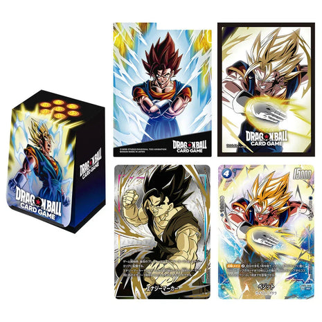 Dragonball Fusion World Official Card Case and Card Sleeves Set 02 Vegito