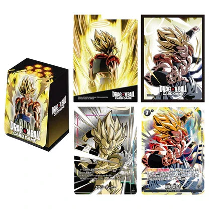 Dragonball Fusion World Official Card Case and Card Sleeves Set 03 Gogeta