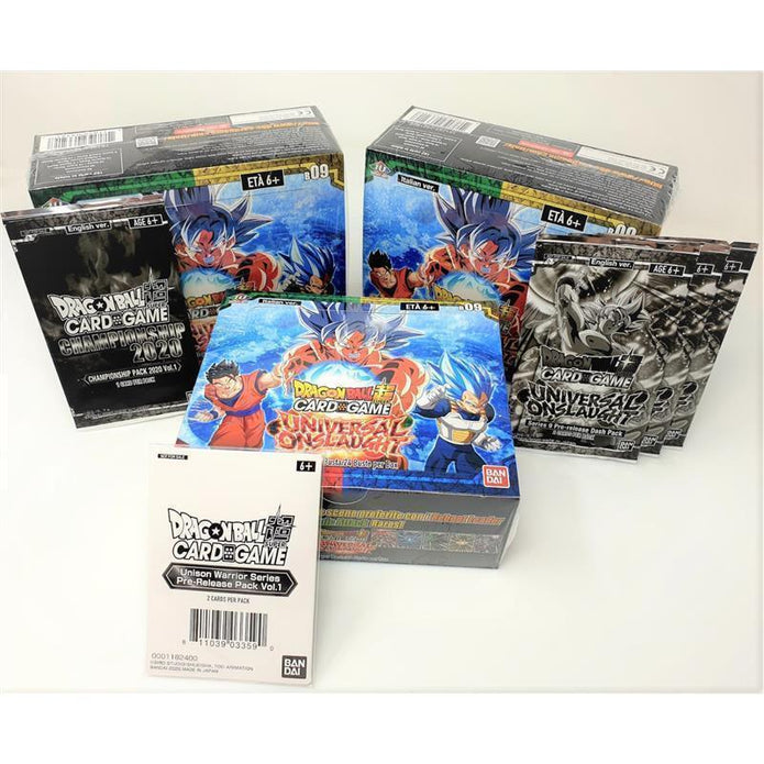 Dragonball Super Universal Champion 3x Dragon Ball Super DBS9 Universal Onslaught