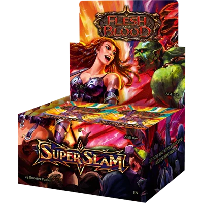 Flesh and Blood Super Slam Booster Box Display ENG