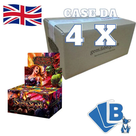 Flesh and Blood Super Slam Case Sealed - 4x Booster Box Display ENG