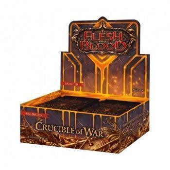 Flesh & Blood TCG - Crucible of War Unlimited Booster Display (24 Packs) - EN