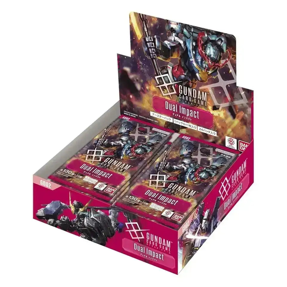 Gundam Card Game Sealed Case GD02 - 12x Booster Box Display Dual Impact ENG