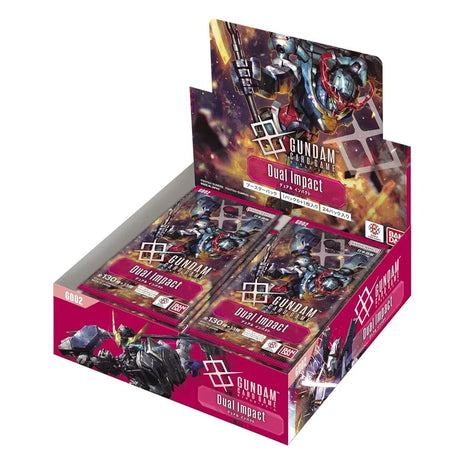 Gundam Card Game Booster Box Display GD02 Dual Impact ENG