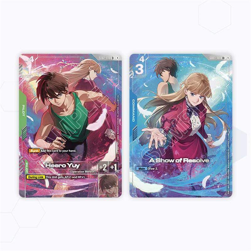 Gundam Card Game PB01 Premium Accessory Set Mobile Suit Gundam Wing