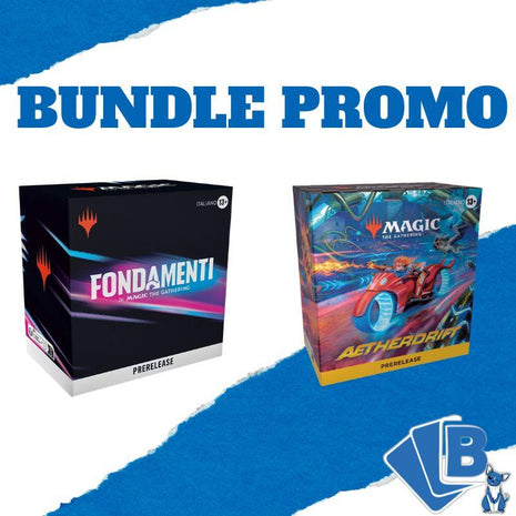 Magic Bundle Aetherdrift + Fondamenti Prerelease Pack Box ITA