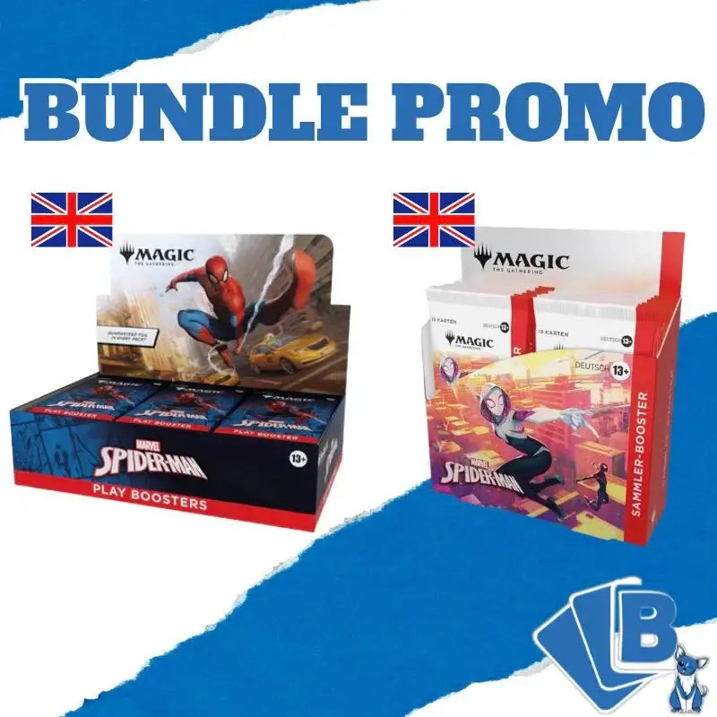 Magic Marvel's Spiderman Bundle Collector's Booster + Box Display ENG