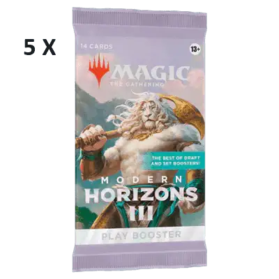 Magic Modern Horizons 3 Bundle 5 Booster Pack ENG