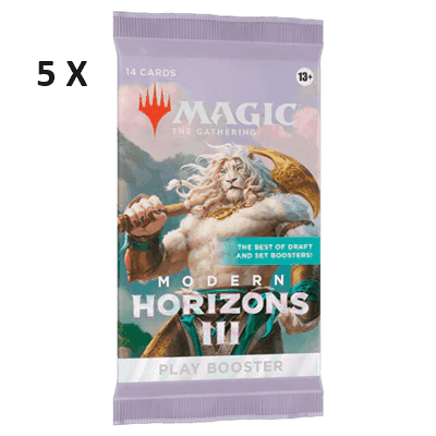 Magic Modern Horizons 3 Bundle 5 Booster Pack ENG